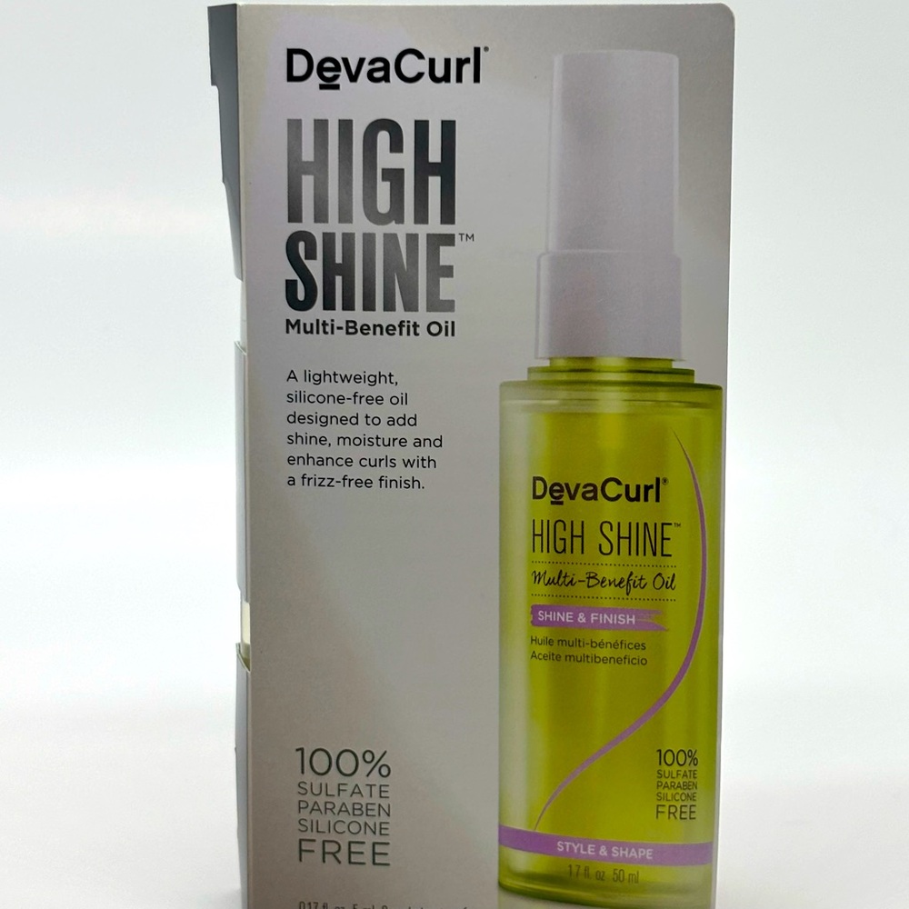 DevaCurl High Shine Multi-Benefit Oil Deluxe Samples